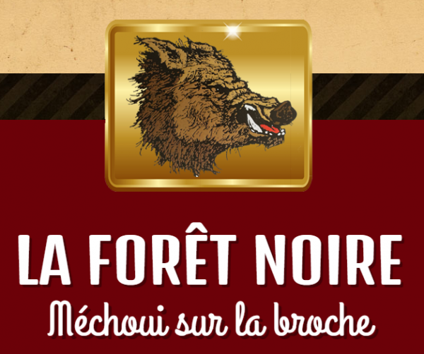 Méchoui La Forêt Noire - Méchoui sur la broche